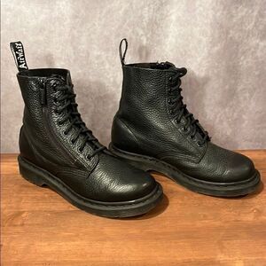Dr. Martens Black Combat Boots